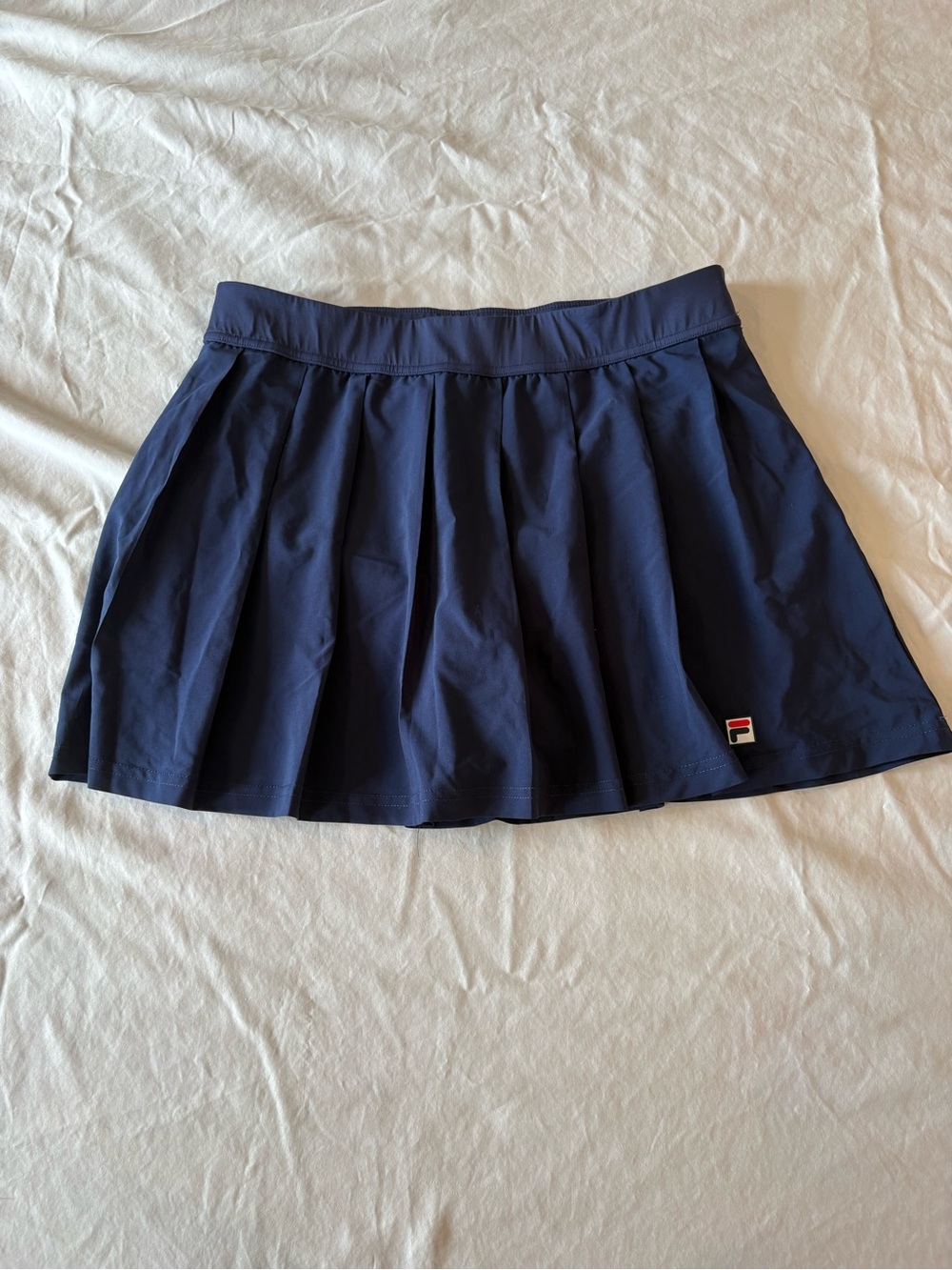 Fila navy pleated athletic skirt with built in shorts